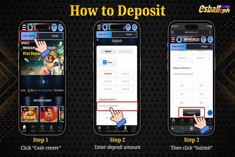 How to Deposit Money in Casino