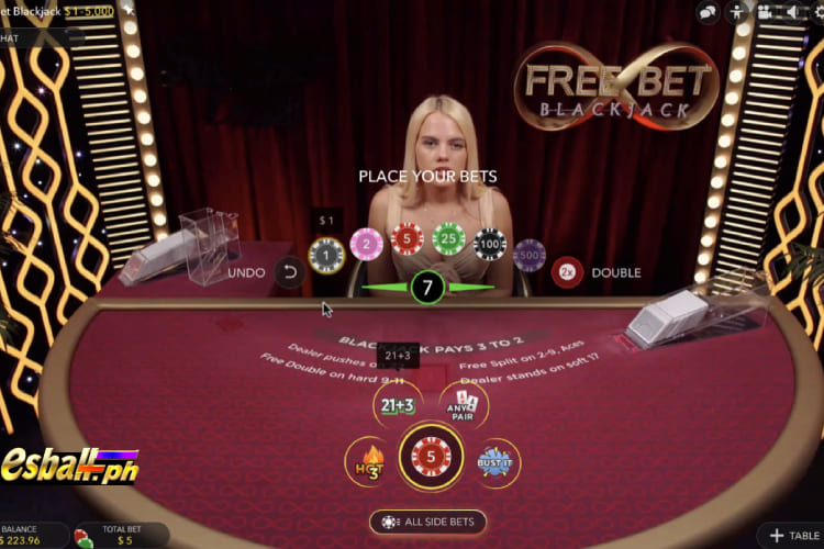 Blackjack Live, Free Bet Blackjack Evolution