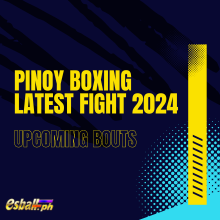 Pinoy Boxing Latest Fight 2024, Mga Pa...