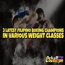 3 Pinakabagong Filipino Boxing Champio...