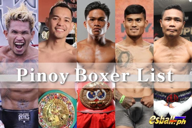 Pinoy Boxer List of Current Boxing Stars & All-Time Greats