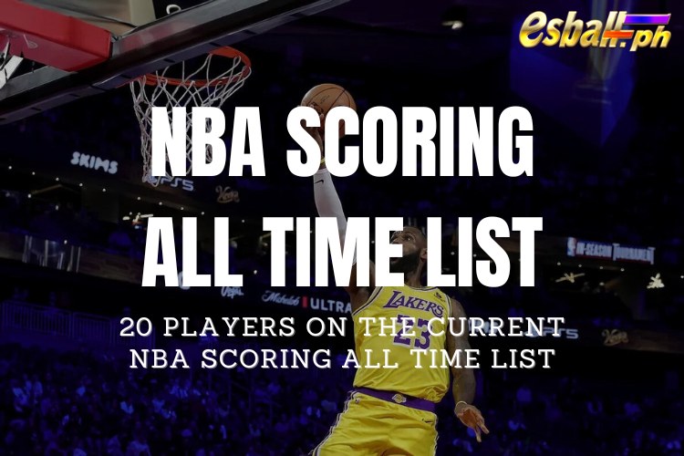 Listahan ng NBA Scoring All Time na may kasalukuyang 20 Manlalaro