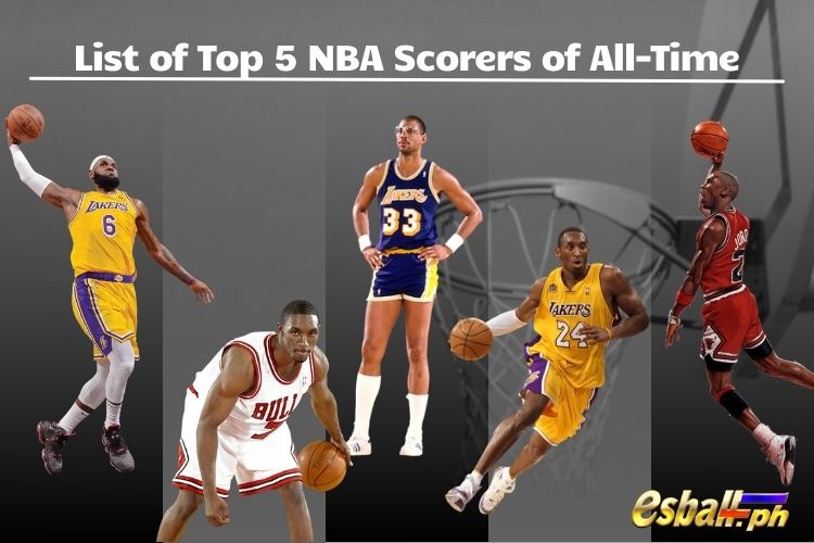 List of Top 5 NBA Scorers of All-Time