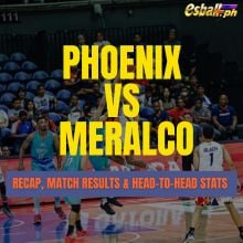 Phoenix vs Meralco Recap, Resulta ng P...