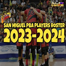 2023-2024 San Miguel PBA Players Roste...